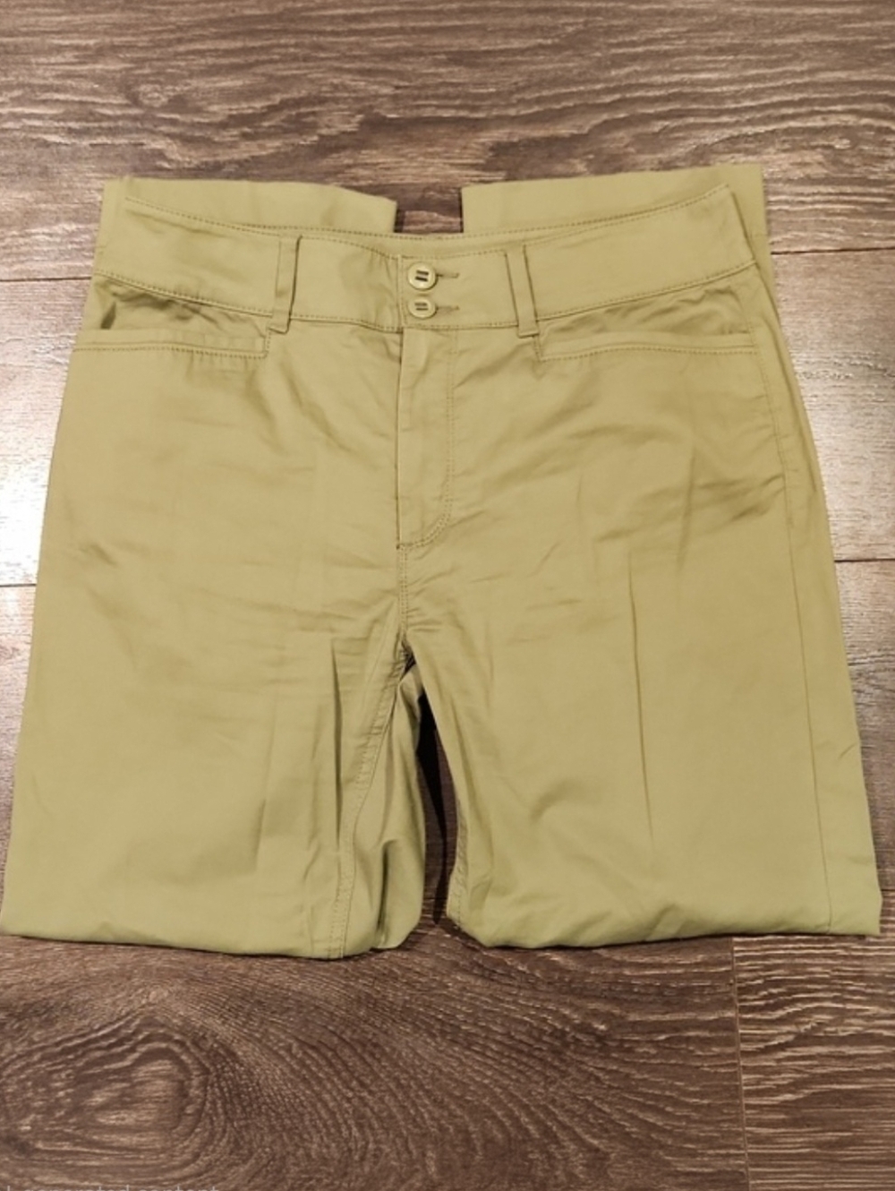 ❤️ LOFT STRAIGHT CROP STRETCH COTTON PANTS, 4 (27)